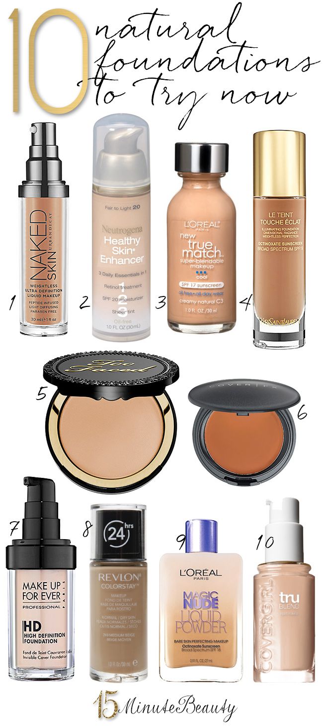 Best Natural Look Foundation