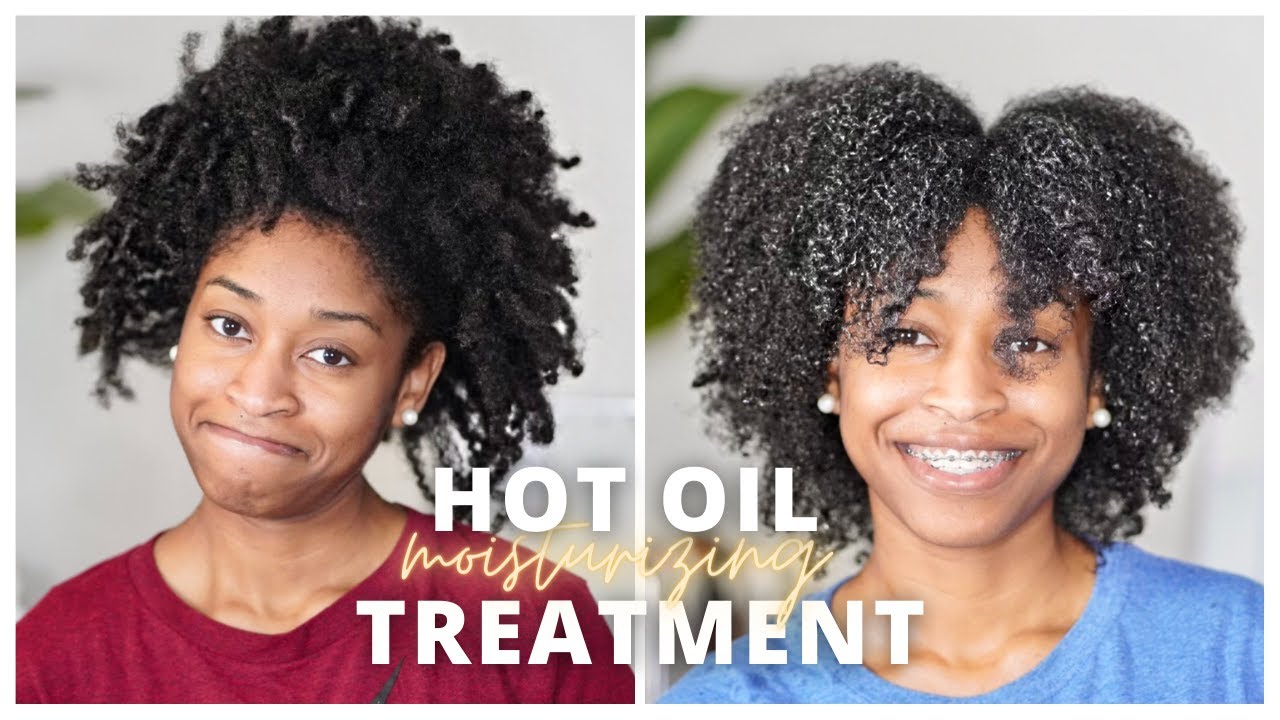 Hot Oil Treatment for Black Hair