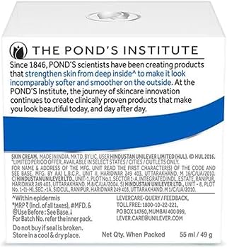 Ponds Cold Cream Ingredients