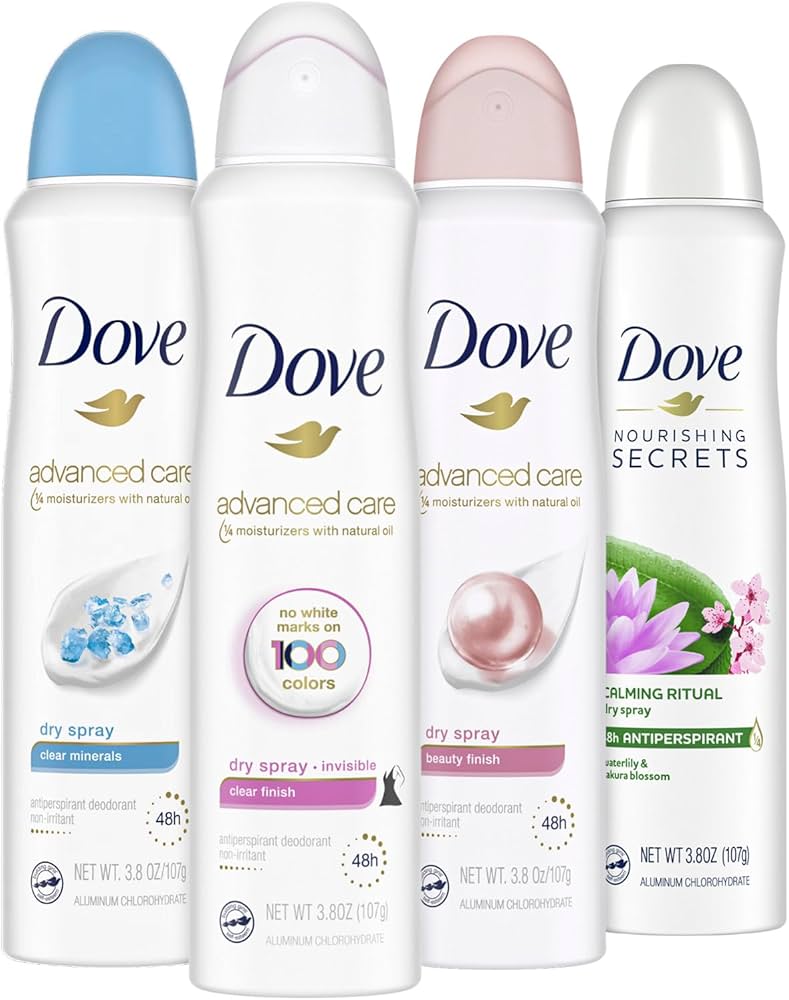 Women'S Dove Deodorant Spray