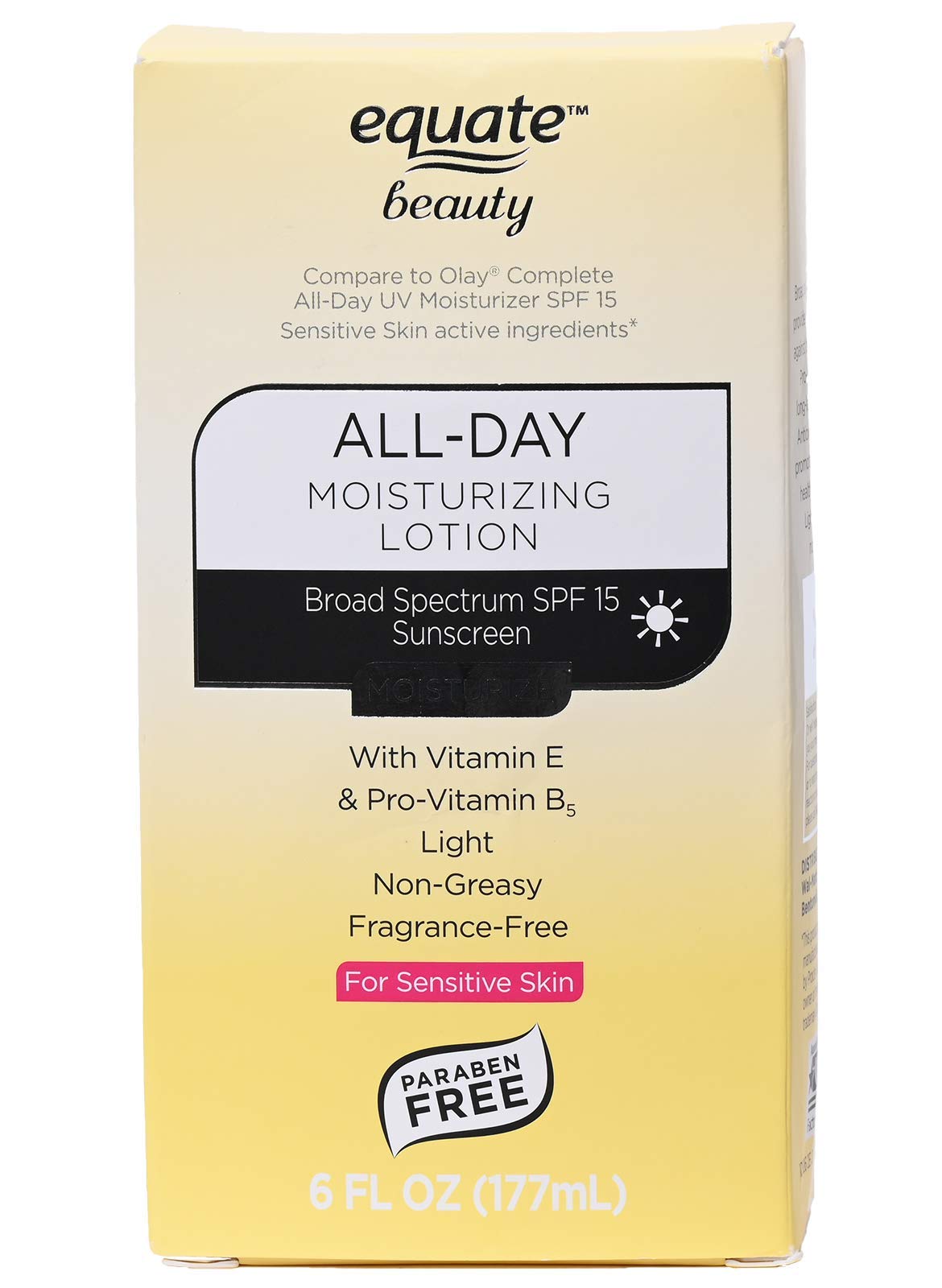 Equate Beauty All-Day Moisturizing Lotion for Sensitive Skin