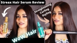 Hair Straightener With Serum: Silky Perfection!