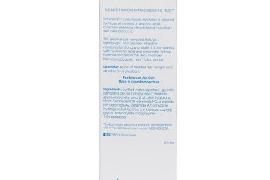 Vanicream Daily Facial Moisturizer Ingredients: Unveiled!